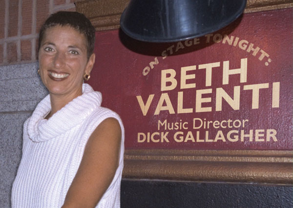 Beth Valenti at Don't Tell Mama