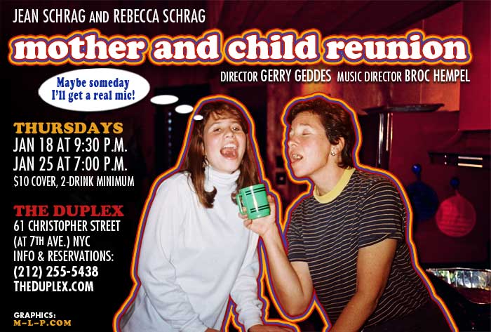 Jean and Rebecca Schrag: Mother and Child Reunion